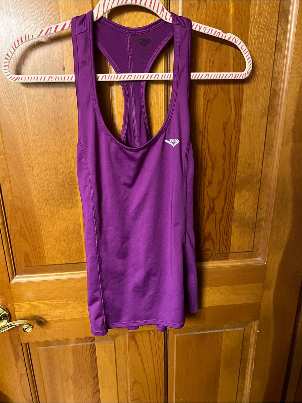 Pony Purple Racerback Athletic Tank Top